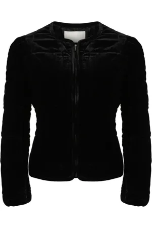 Isabel Marant Dames, Jassen, Zwart, Maat: 2XS Satijn