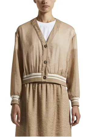 PESERICO SIGN Dames, Truien, Bruin, Maat: 2XS