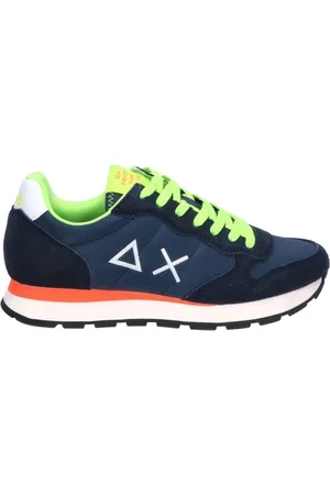 sun68 Heren, Schoenen, Blauw, Maat: 43 EU Suède