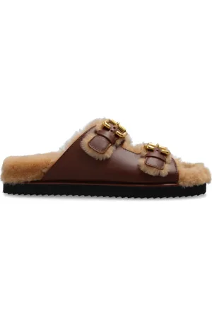 Chloé Dames, Schoenen, Bruin, Maat: 41 EU Leer