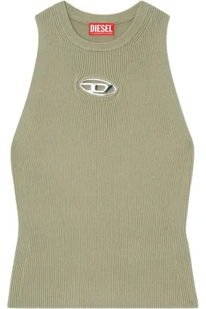 Diesel Dames, Tops, Groen, Maat: S Viscose