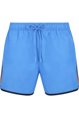Tommy Hilfiger Heren, Badkleding, Blauw, Maat: L Poliester