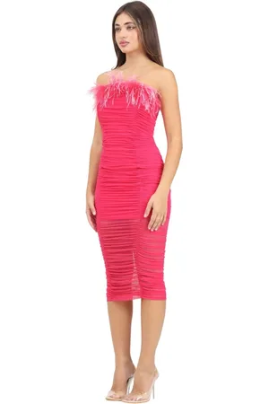 Patrizia Pepe Dames, Jurken, Roze, Maat: XS Jersey