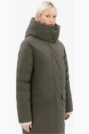 Elvine Dames, Mantels, Groen, Maat: XS Leer