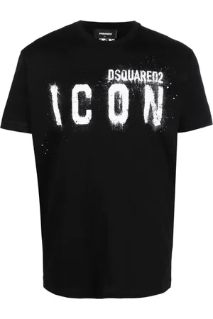 Dsquared2 Heren, Tops, Zwart, Maat: 2XL Katoen