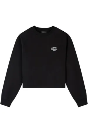 A.P.C. Dames, Sweatshirts & Hoodies, Zwart, Maat: M
