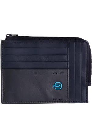 Piquadro Heren, Accessoires, Blauw, Maat: ONE Size Leer
