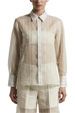 PESERICO SIGN Dames, Blouses & Shirts, , Maat: XL Katoen