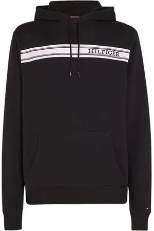 Tommy Hilfiger Heren, Sweatshirts & Hoodies, Zwart, Maat: XL
