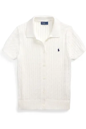 Ralph Lauren Dames, Truien, Wit, Maat: XS Katoen