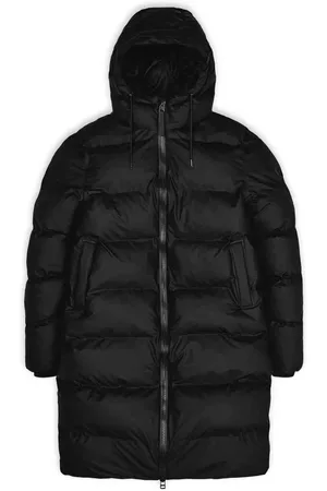 Rains Dames, Jassen, Zwart, Maat: L