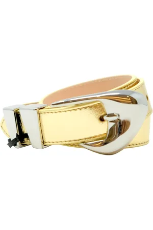 By Far Dames, Accessoires, Geel, Maat: L Leer