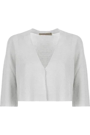 D.EXTERIOR Dames, Truien, Grijs, Maat: S Viscose