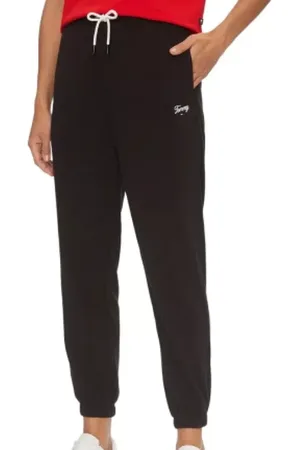 Tommy Hilfiger Dames, Broeken, Zwart, Maat: S