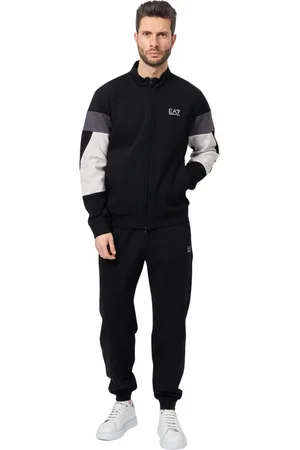 Emporio Armani Heren, Sport, Zwart, Maat: 2XL Katoen