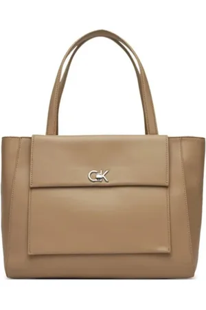 Calvin Klein Dames, Tassen, , Maat: ONE Size Leer