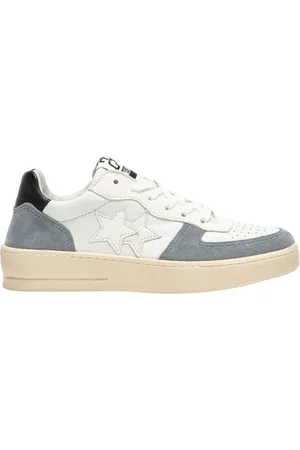 2STAR Heren, Schoenen, Wit, Maat: 40 EU Leer