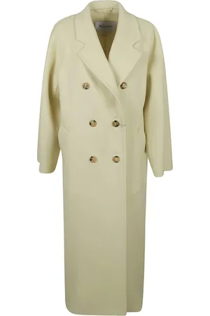 Max Mara Dames, Mantels, Geel, Maat: XS Wol