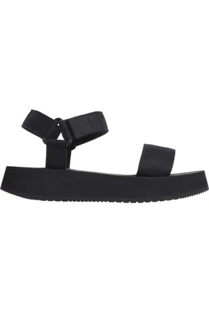 Calvin Klein Dames, Schoenen, Zwart, Maat: 39 EU Katoen