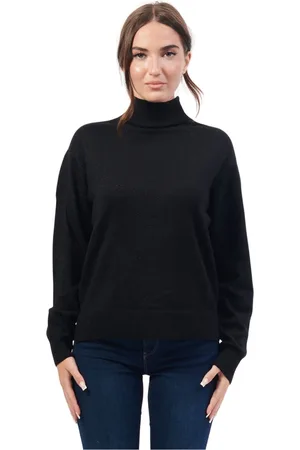 Armani Exchange Dames, Truien, Zwart, Maat: M Wol