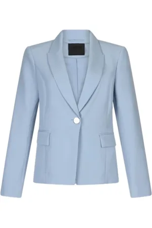Liu Jo Dames, Jassen, Blauw, Maat: S Leer