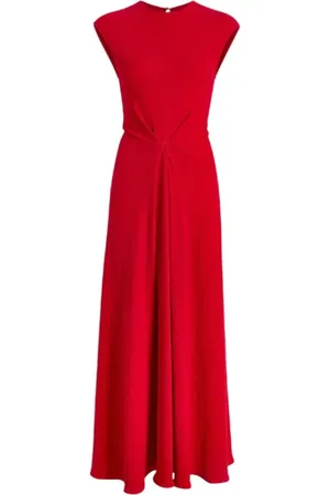 Proenza Schouler Dames, Jurken, Rood, Maat: S Leer
