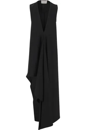 Sportmax Dames, Jurken, Zwart, Maat: 2XS Viscose