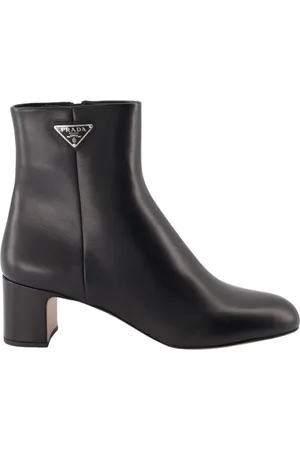 Prada Dames, Schoenen, Zwart, Maat: 35 EU Leer