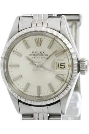 Rolex Dames, Pre-owned, Grijs, Maat: ONE Size