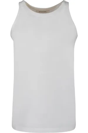 Sportmax Dames, Tops, Wit, Maat: M Katoen