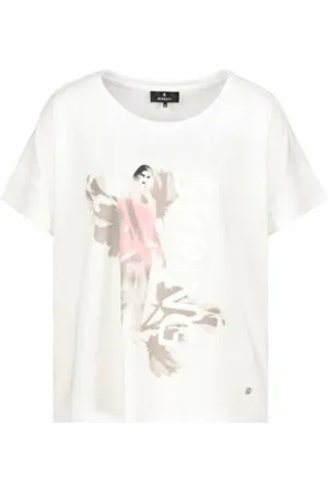 monari Dames, Tops, Wit, Maat: S