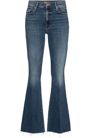 Mother Dames, Jeans, Blauw, Maat: W30