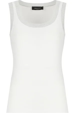 Fabiana Filippi Dames, Tops, Wit, Maat: XS Katoen