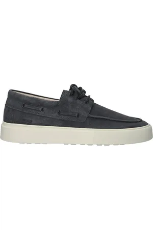 Blackstone Heren, Schoenen, Blauw, Maat: 44 EU Leer