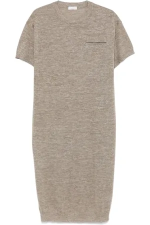 Brunello Cucinelli Dames, Jurken, , Maat: S