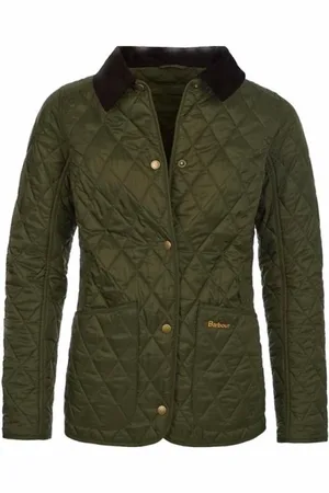 Barbour Dames, Jassen, Groen, Maat: M Polyamide
