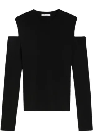 Max Mara Dames, Truien, Zwart, Maat: L Viscose