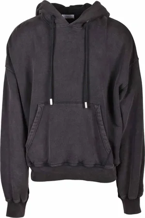OFF-WHITE Heren, Sweatshirts & Hoodies, Grijs, Maat: M Katoen