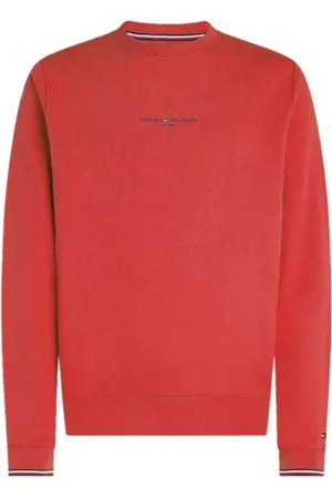 Tommy Hilfiger Heren, Sweatshirts & Hoodies, Rood, Maat: L