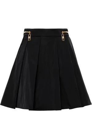 Elisabetta Franchi Dames, Rokken, Zwart, Maat: L Nylon