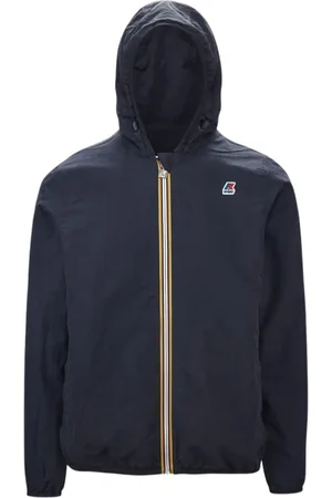 K-Way Heren, Jassen, Blauw, Maat: 3XL Nylon