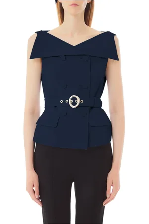 Liu Jo Dames, Tops, Blauw, Maat: M Poliester