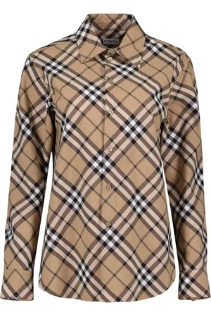 Burberry Dames, Blouses & Shirts, , Maat: 2XS Wol