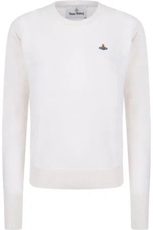 Vivienne Westwood Dames, Truien, Wit, Maat: L