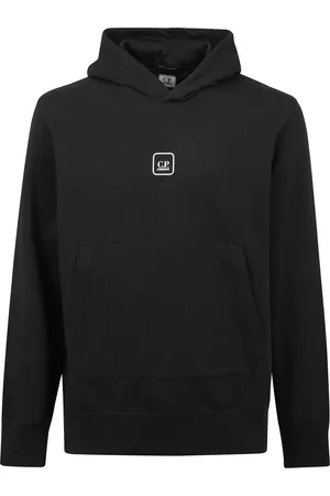 C.P. Company Heren, Sweatshirts & Hoodies, Zwart, Maat: L Fleece