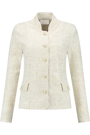 Helena hart Dames, Jassen, Wit, Maat: M Viscose