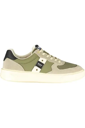 Blauer Heren, Schoenen, Groen, Maat: 45 EU Leer