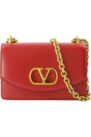 VALENTINO GARAVANI Dames, Tassen, Rood, Maat: ONE Size Leer