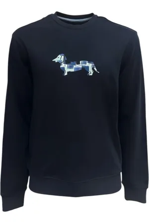 HARMONT&BLAINE Heren, Sweatshirts & Hoodies, Blauw, Maat: L Katoen
