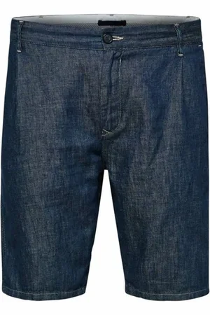 SELECTED Heren, Korte broeken, Blauw, Maat: S